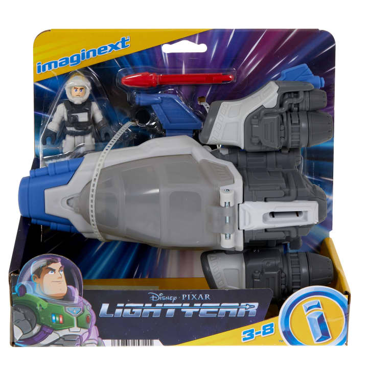 Fisher Price-Fisher-Price Imaginext - Disney Pixar Lightyear Hyperspeed Explorer XL-01-HGT32-Legacy Toys