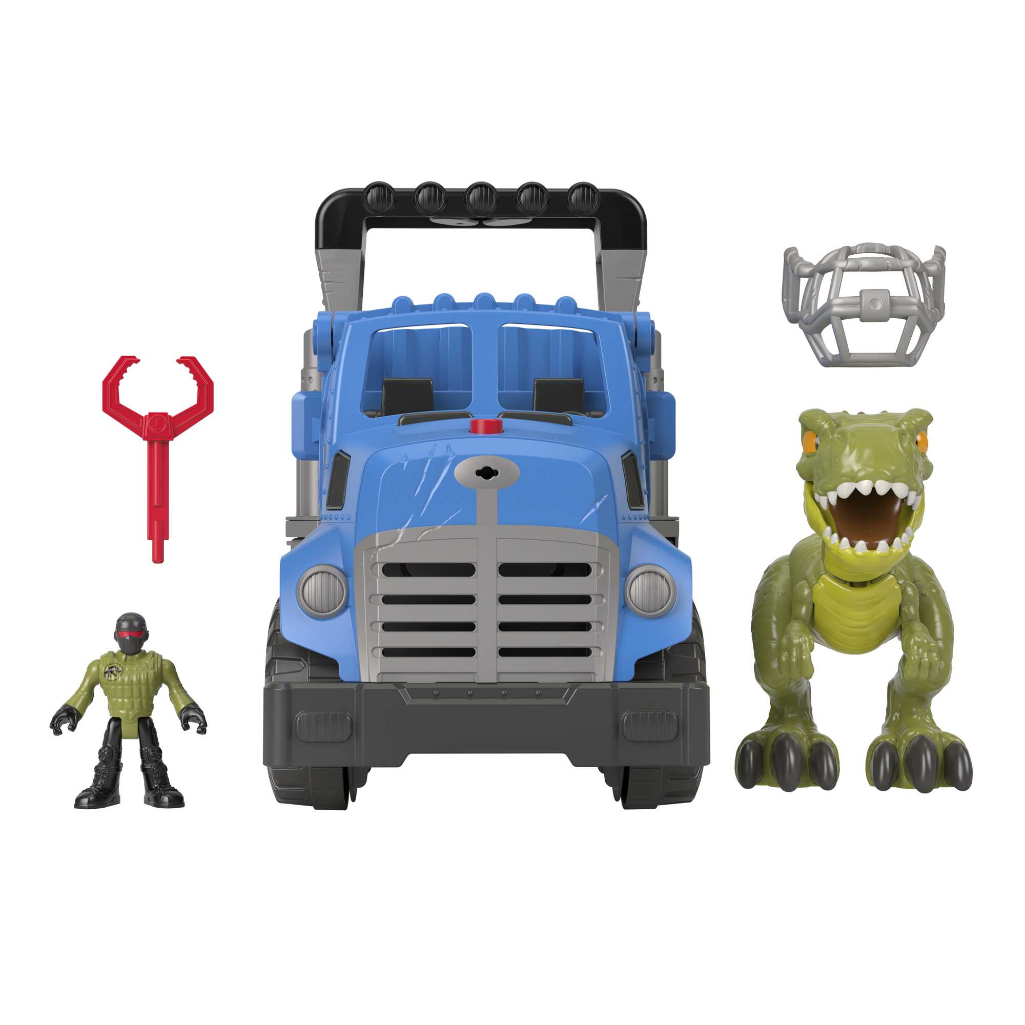 Fisher Price-Fisher-Price Imaginext - Jurassic World Break Out Dino Hauler-GVV50-Legacy Toys