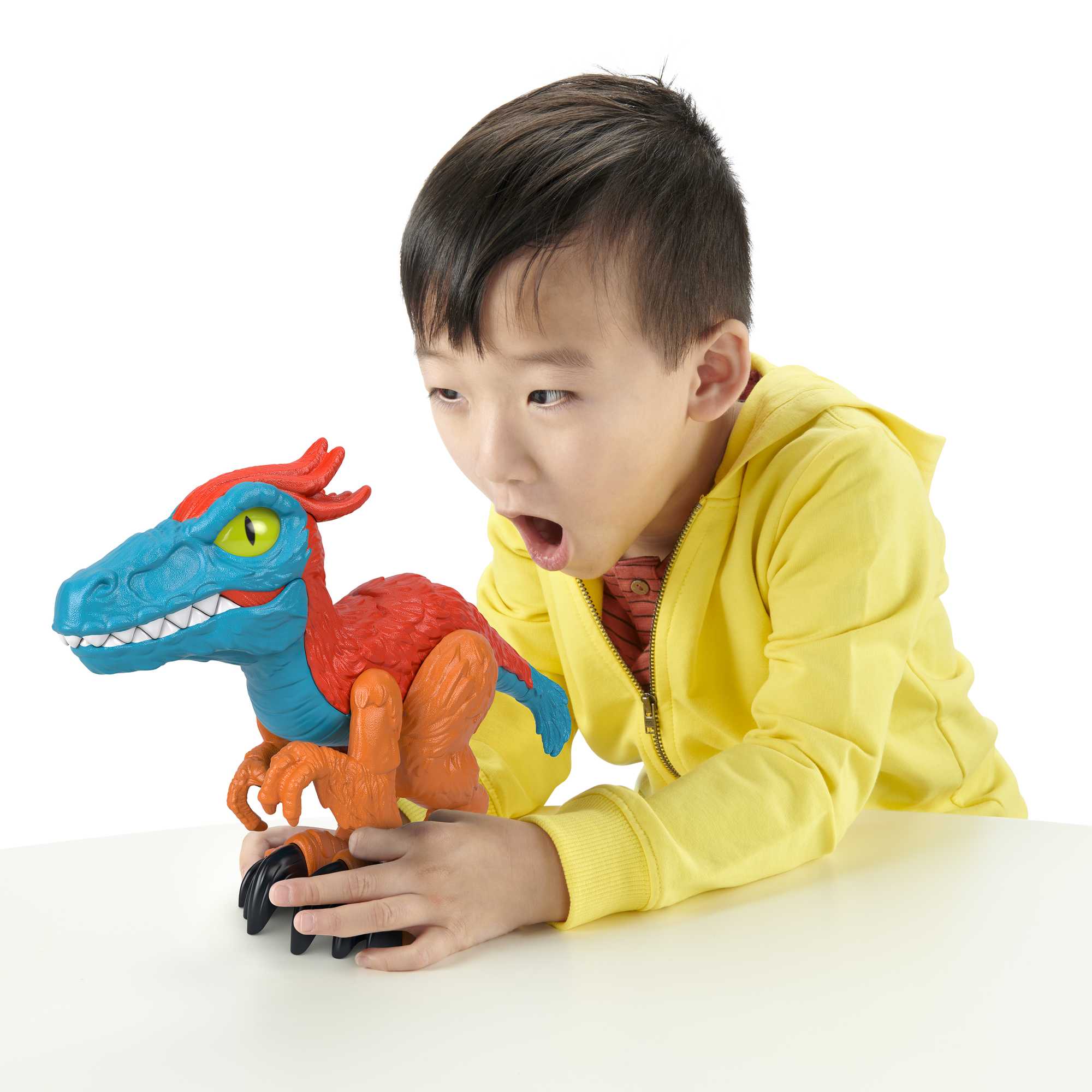 Fisher Price-Fisher-Price Imaginext - Jurassic World Pyroraptor XL-HKG14-Legacy Toys