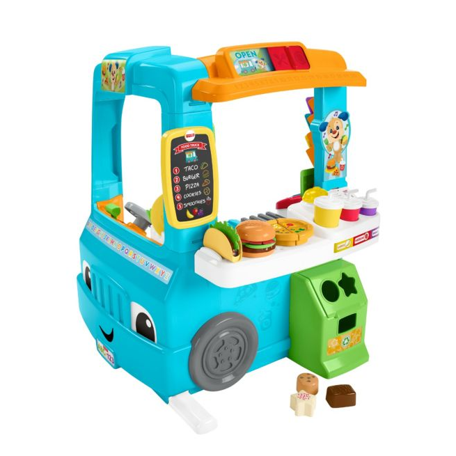 Fisher Price-Fisher-Price Laugh & Learn Servin' Up Fun Food Truck-DYM74-Legacy Toys