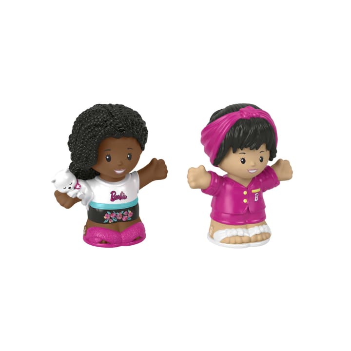 Fisher Price-Fisher-Price Little People - Barbie Sleepover Figure Pack-HGP68-Legacy Toys