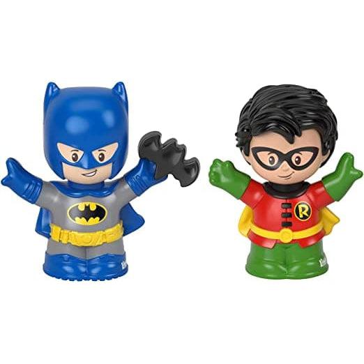 Fisher Price-Fisher-Price Little People - DC Super Friends-GPT85-Batman & Robin-Legacy Toys