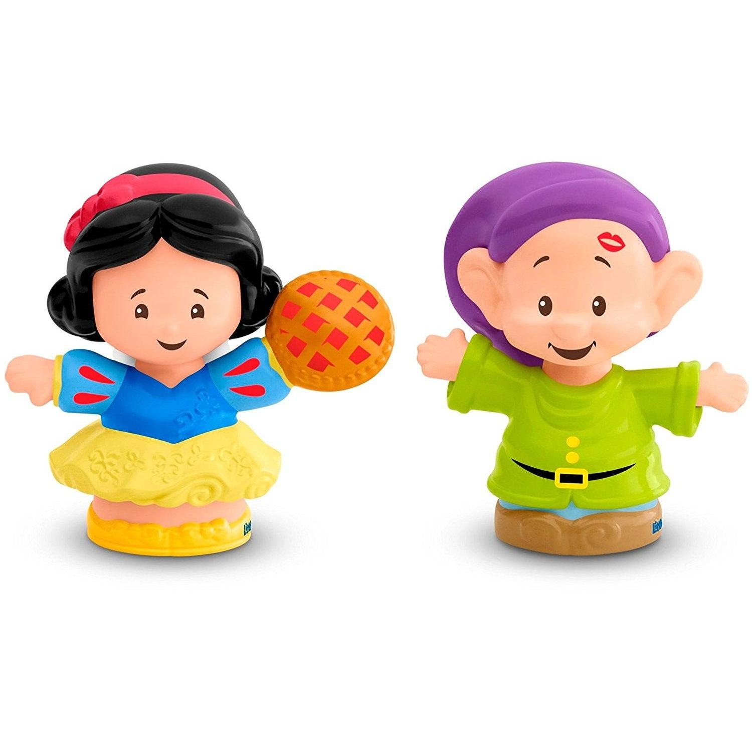 Fisher Price-Fisher-Price Little People - Disney Princess-HMX78-Snow White and Dopey-Legacy Toys