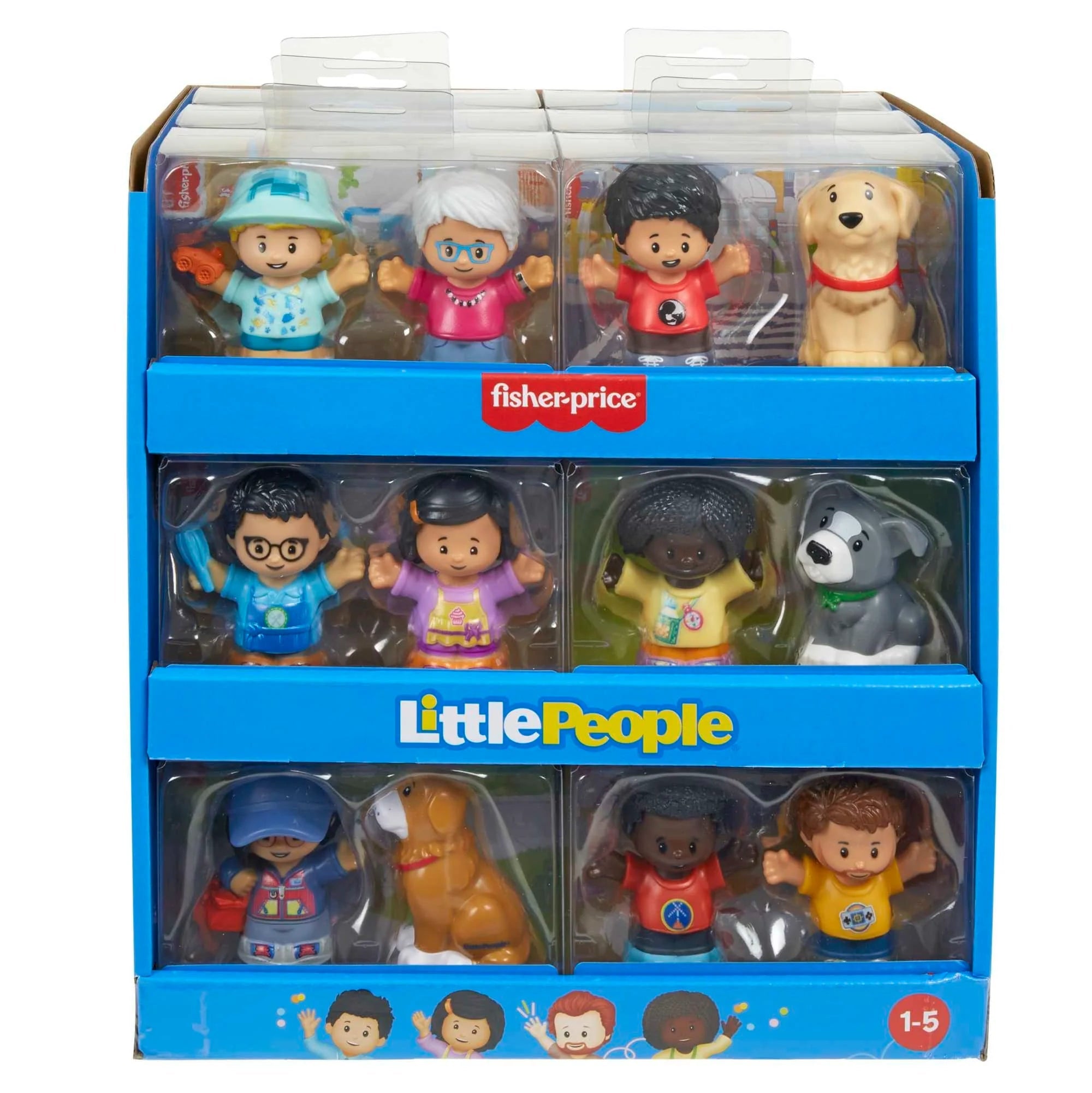 Fisher Price-Fisher-Price Little People Figure 2 Pack--Legacy Toys