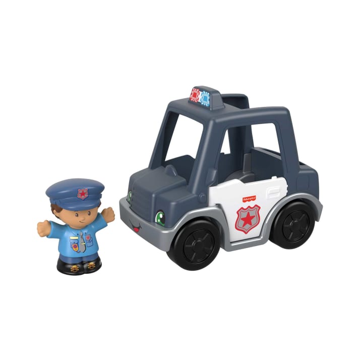 Fisher Price-Fisher-Price Little People - Helping Others Police Car-GKP63-Legacy Toys