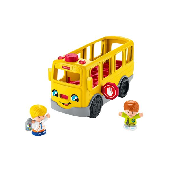 Fisher Price-Fisher-Price Little People Large Vehicle -DJB52-School Bus-Legacy Toys