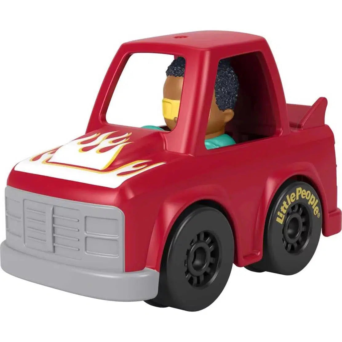 Fisher Price-Fisher-Price Little People - Wheelies Vehicles-GWD23-Dragster Pick Up-Legacy Toys