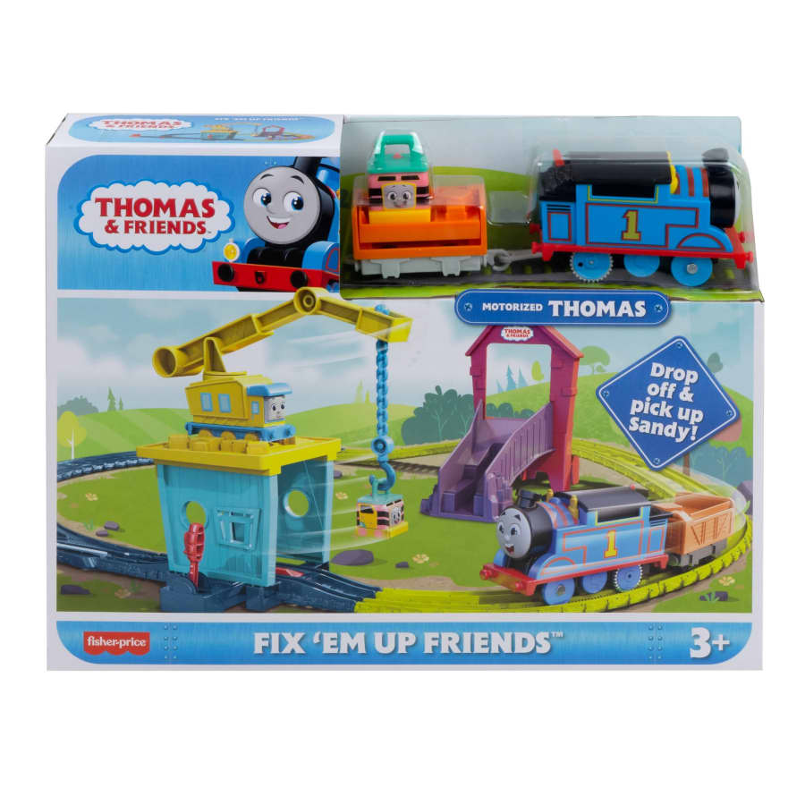 Fisher Price-Thomas And Friends - Fix 'em Up Friends-HDY58-Legacy Toys