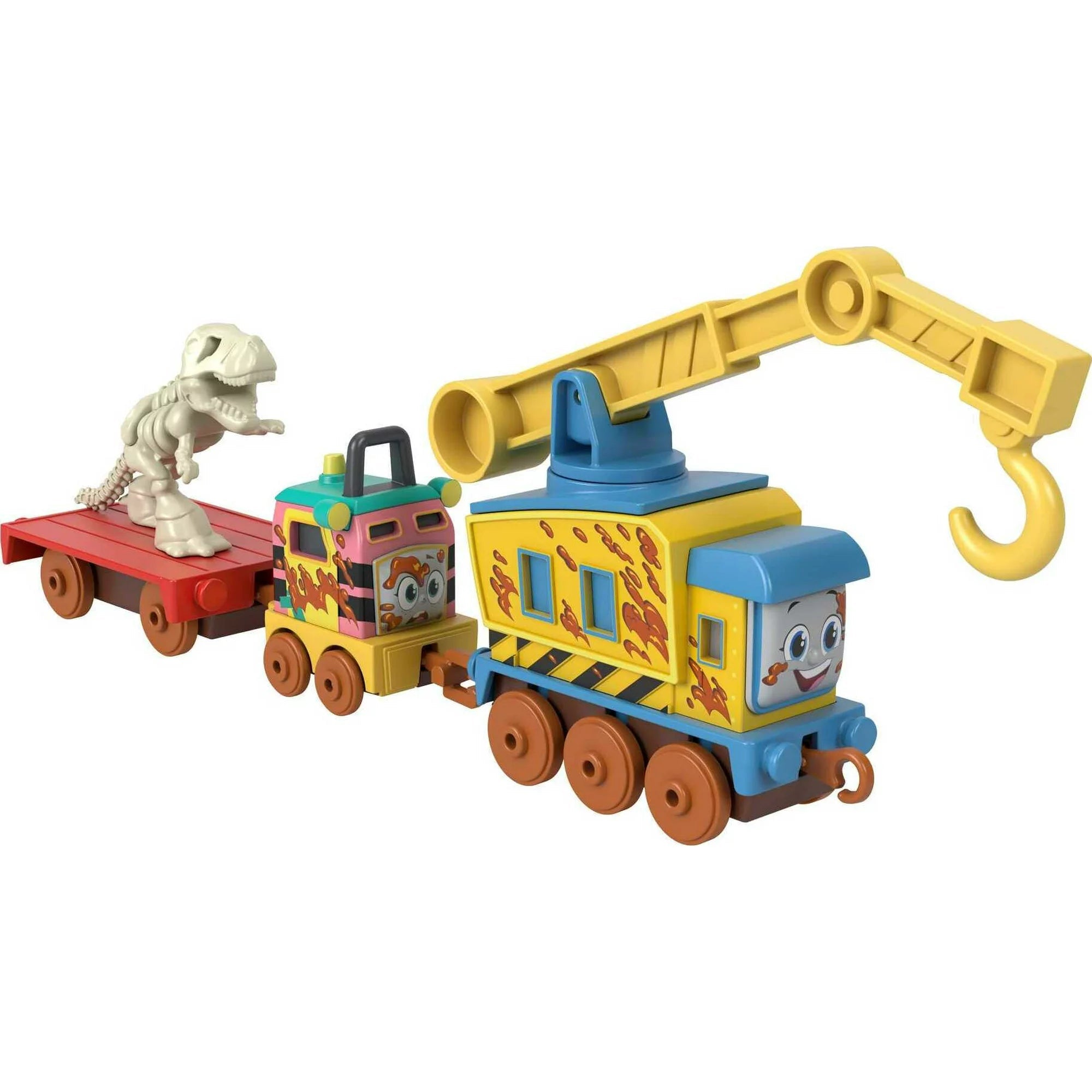 Fisher Price-Thomas & Friends - Dino Fix 'em Up Friends-HHN20-Legacy Toys