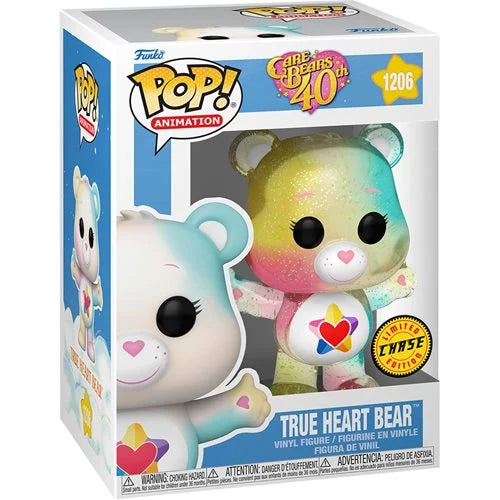 Funko-Care Bears: 40th Anniversary - True Heart Bear Funko Pop! Vinyl Figure-FU61558-Legacy Toys