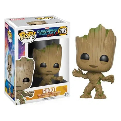 Funko-Guardians of the Galaxy Vol. 2 - Groot Pop! Vinyl Figure-FU13230-Legacy Toys