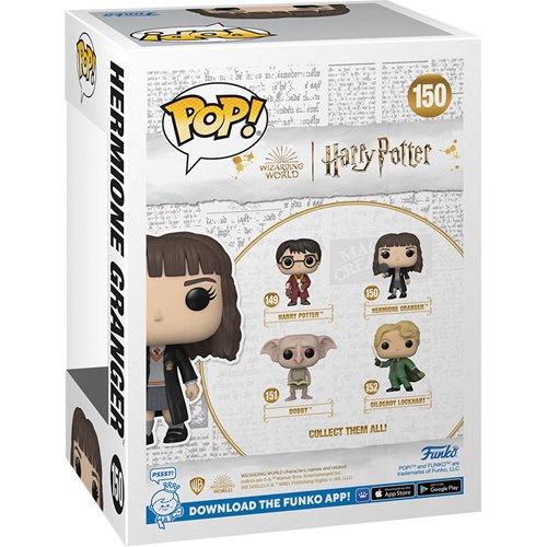 Funko-Harry Potter and the Chamber of Secrets: 20th Anniversary - Hermione Granger Funko Pop! Vinyl Figure-FU65653-Legacy Toys