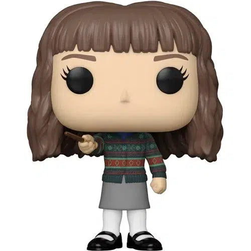 Funko-Hermione with Wand Pop! Vinyl Figure-FU57367-Legacy Toys