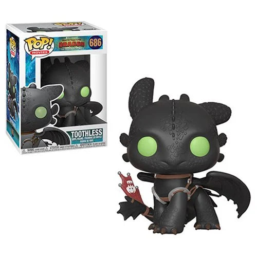 Funko-How to Train Your Dragon 3 - Toothless Funko Pop! Vinyl Figure-FU36355-Legacy Toys