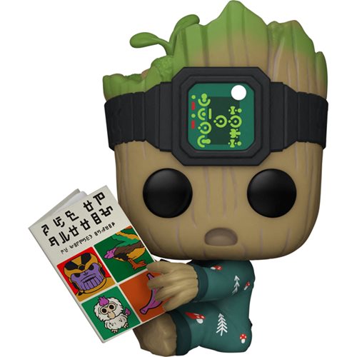 Funko-I Am Groot - Groot in Onsie with Book Funko Pop! Vinyl Figure-FU70651-Legacy Toys