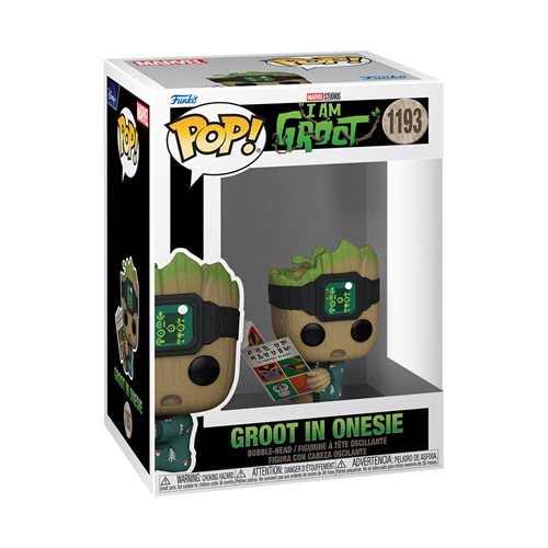 Funko-I Am Groot - Groot in Onsie with Book Funko Pop! Vinyl Figure-FU70651-Legacy Toys