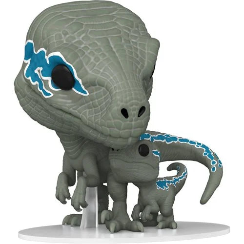 Funko-Jurassic World: Dominion - Blue and Beta Funko Pop! Vinyl Figure and Buddy-FU62223-Legacy Toys