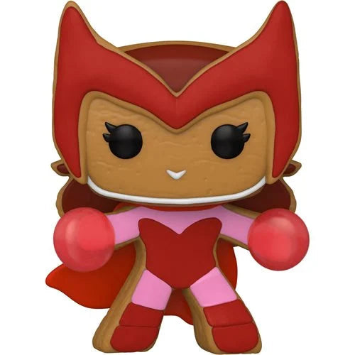 Funko-Marvel Holiday - Gingerbread Scarlet Witch Funko Pop! Vinyl Figure-FU57129-Legacy Toys