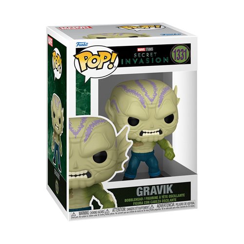 Funko-Marvel's Secret Invasion - Gravik Funko Pop! Vinyl Figure-FU75626-Legacy Toys