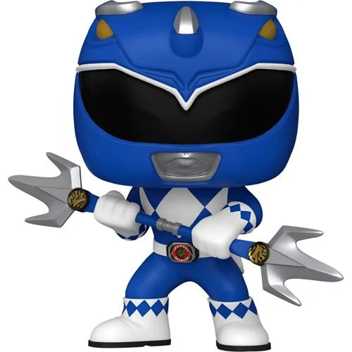 Funko-Mighty Morphin Power Rangers: 30th Anniversary - Blue Ranger Funko Pop! Vinyl Figure-FU72155-Legacy Toys