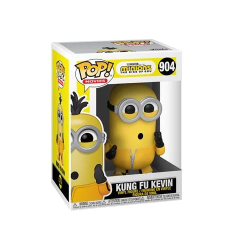 Funko-Minions: The Rise of Gru - Kung Fu Kevin Funko Pop! Vinyl Figure-FU47804-Legacy Toys