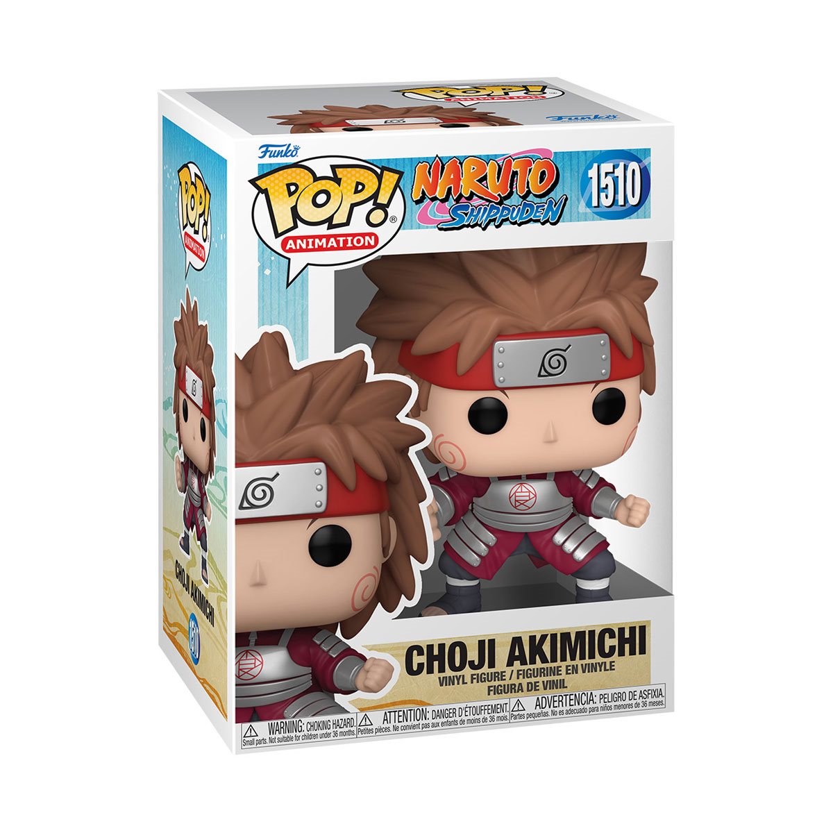 Funko-Naruto Shippuden - Choji Akimichi Pop! Vinyl Figure-FU75534-Legacy Toys