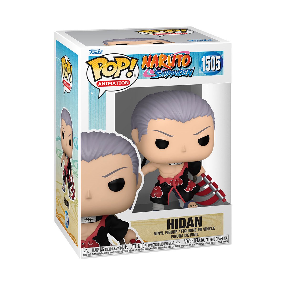 Funko-Naruto Shippuden - Hidan Pop! Vinyl Figure-FU75529-Legacy Toys