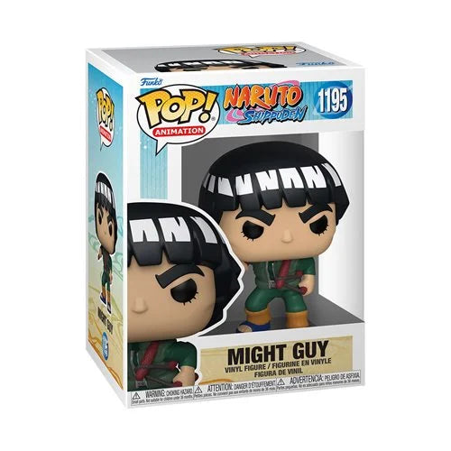 Funko-Naruto Shippuden - Might Guy Pop! Vinyl Figure-FU58008-Legacy Toys