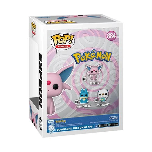 Funko-Pokemon - Espeon Funko Pop! Vinyl Figure-FU62267-Legacy Toys