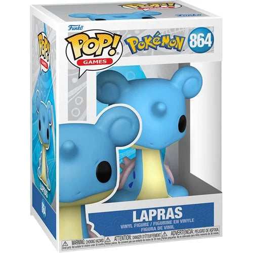 Funko-Pokemon - Lapras Pop! Vinyl Figure-FU62265-Legacy Toys