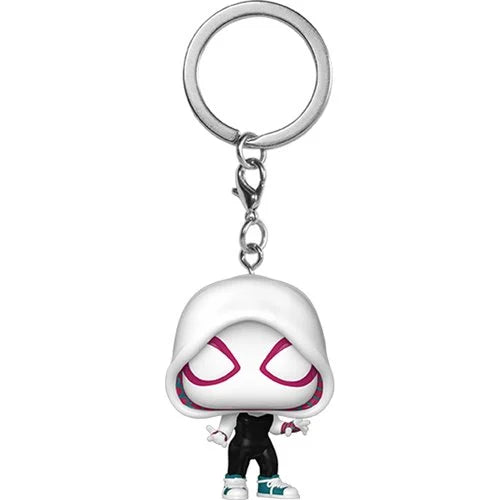 Funko-Spider-Man: Across the Spider-Verse - Spider-Gwen Funko Pocket Pop! Key Chain-FU67206-Legacy Toys