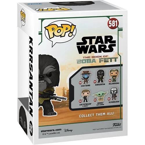 Funko-Star Wars: Book of Boba Fett - Krrsantan Funko Pop! Vinyl Figure-FU68651-Legacy Toys