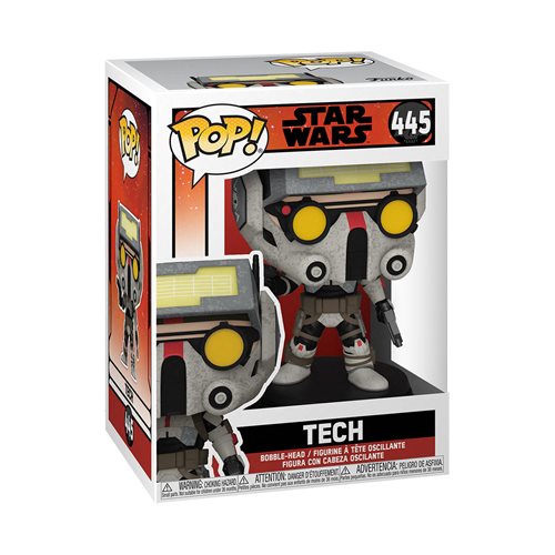 Funko-Star Wars: The Bad Batch - Tech Pop! Vinyl Figure-FU55502-Legacy Toys