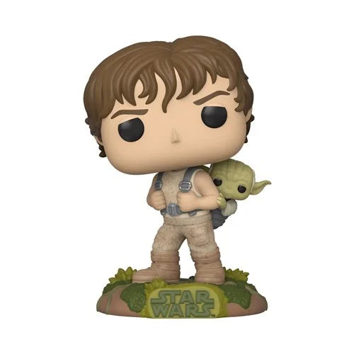 Funko-Star Wars: The Empire Strikes Back - Training Luke with Yoda Funko Pop! Vinyl Figure-FU46768-Legacy Toys