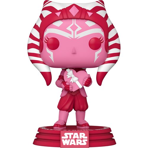 Funko-Star Wars Valentines - Ahsoka Tano Pop! Vinyl Figure-FU60120-Legacy Toys