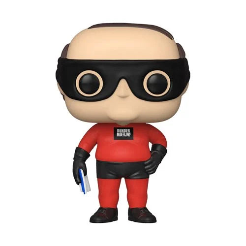 Funko-The Office - Kevin as Dunder Mifflin Superhero Funko Pop! Vinyl Figure-FU57395-Legacy Toys