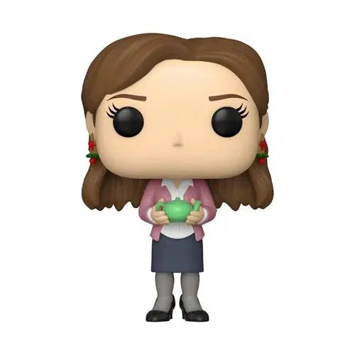 Funko-The Office - Pam with Teapot & Note Pop! Vinyl Figure-FU57398-Legacy Toys