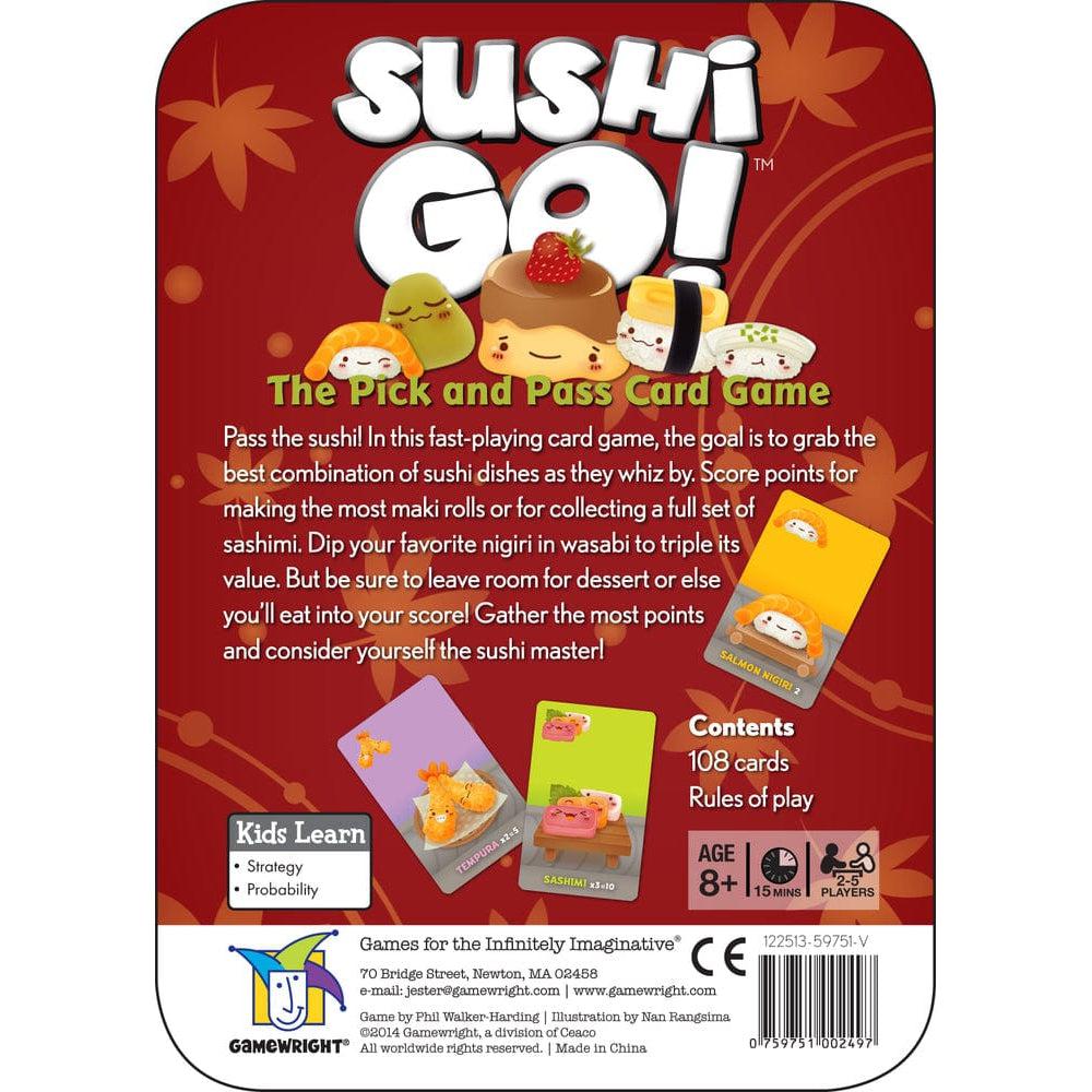 Gamewright-Sushi Go!-249D-Legacy Toys