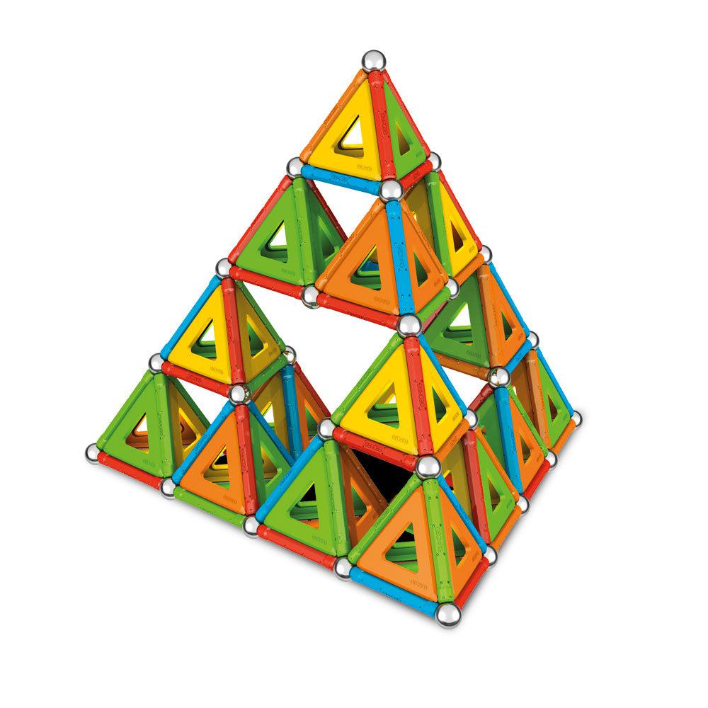 Geomag-Geomag Masterbox Supercolor Panels Recycled 338 Pieces-193-Legacy Toys