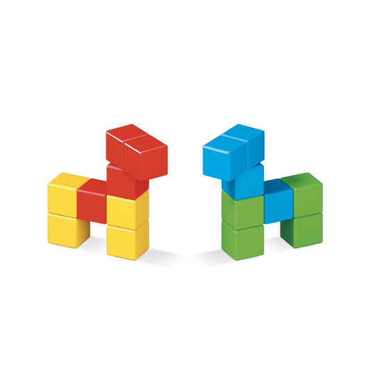 Geomag-Magicube Crystal Recycled 16 Pieces-055-Legacy Toys