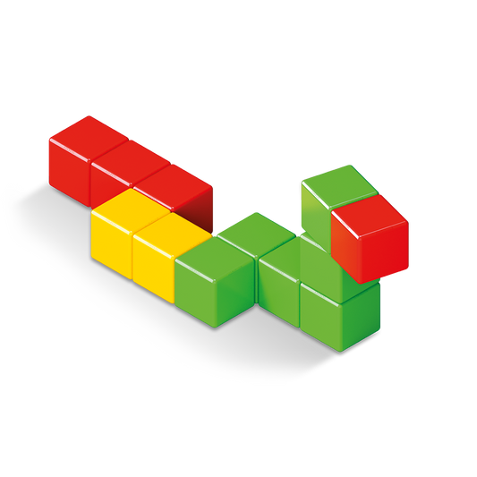 Geomag-Magicube Crystal Recycled 16 Pieces-055-Legacy Toys