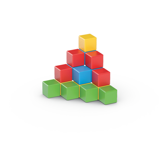 Geomag-Magicube Try Me Recycled 16 Pieces-067-Legacy Toys