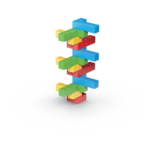Geomag-Magicube Try Me Recycled 64 Pieces-069-Legacy Toys