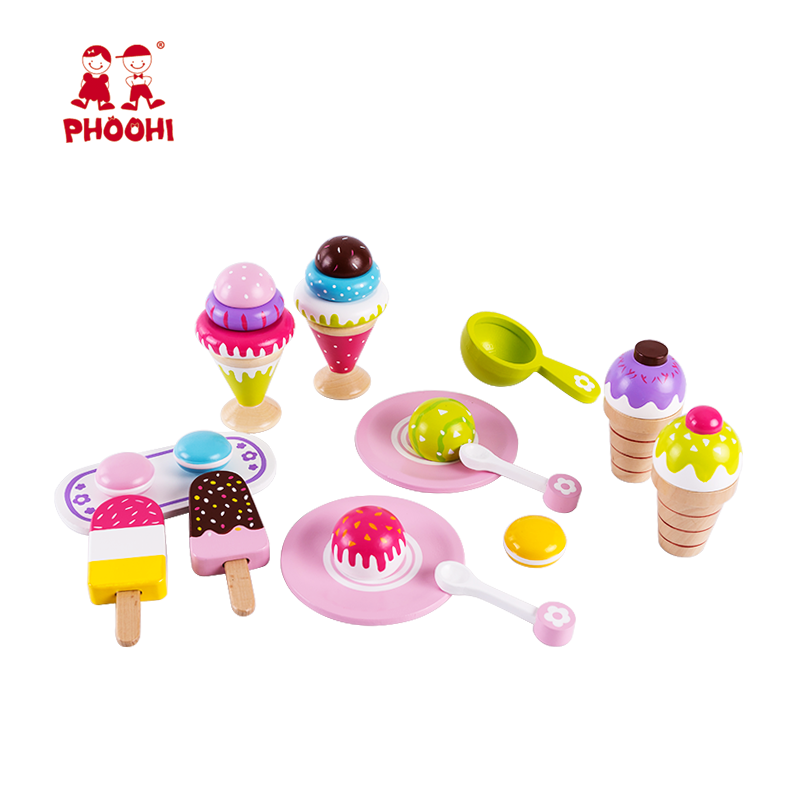 Great Playthings-Wooden Ice Cream Set-PH01D006-Legacy Toys