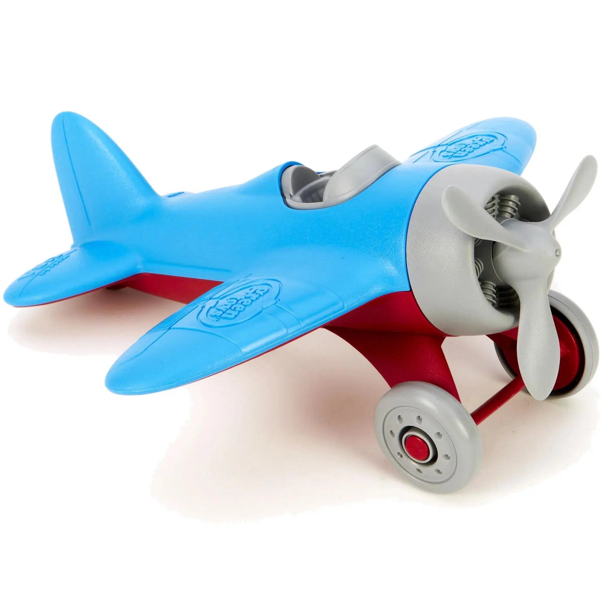 Green Toys-Airplane - Blue-AIRB-1027-Legacy Toys