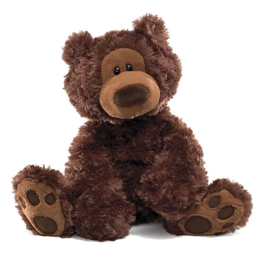Gund-Philbin 12" Teddy Bear - Chocolate-6047540-Legacy Toys