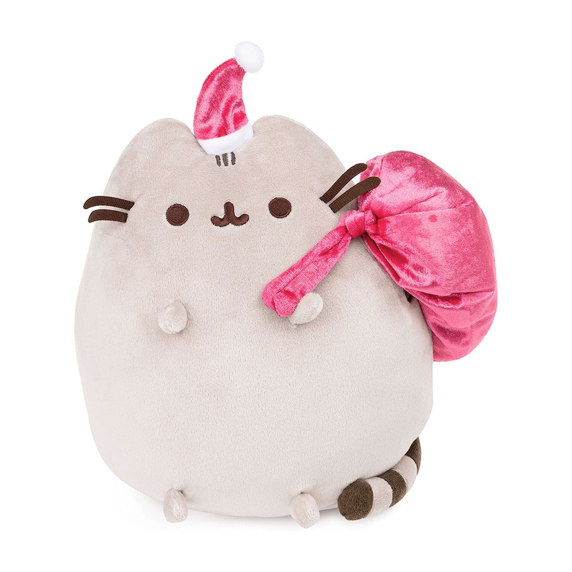 Gund-Pusheen Santa Claws, 9.5 in-6059934-Legacy Toys