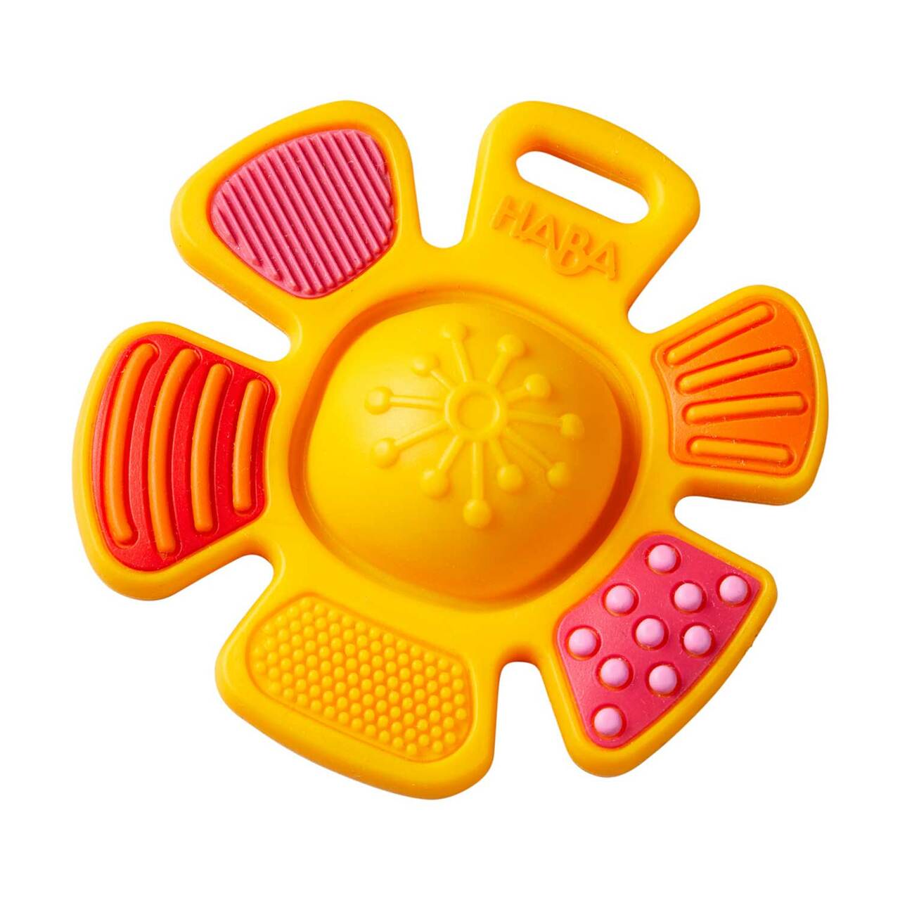 Haba-Popping Flower Silicone Teething Toy-HAB-305832-Legacy Toys