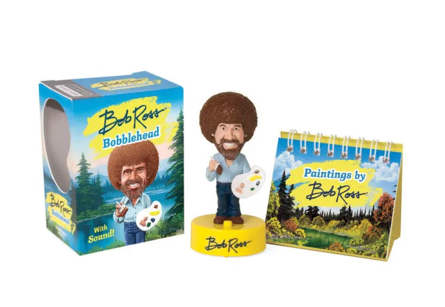 Hachette Book Group-Bob Ross Bobblehead-9780762490417-Legacy Toys