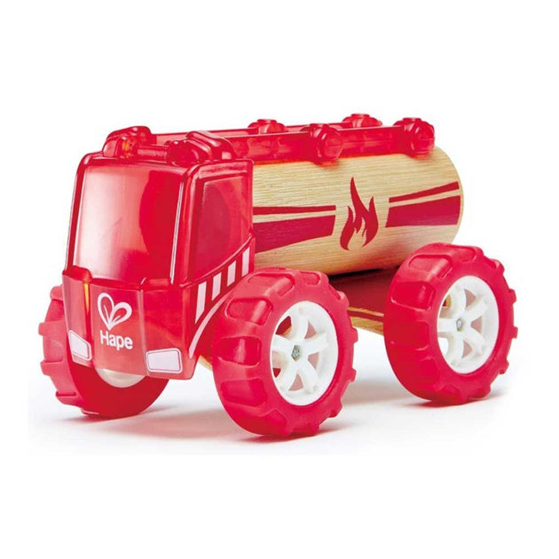 Hape-Bamboo Fire Truck-E5548-Legacy Toys